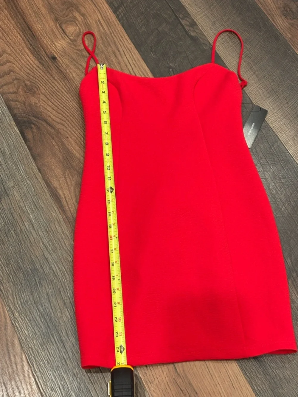 Lulu's NWT Flaunt It Red Bodycon Bodycon Mini Dress Size Small - Picture 5 of 10